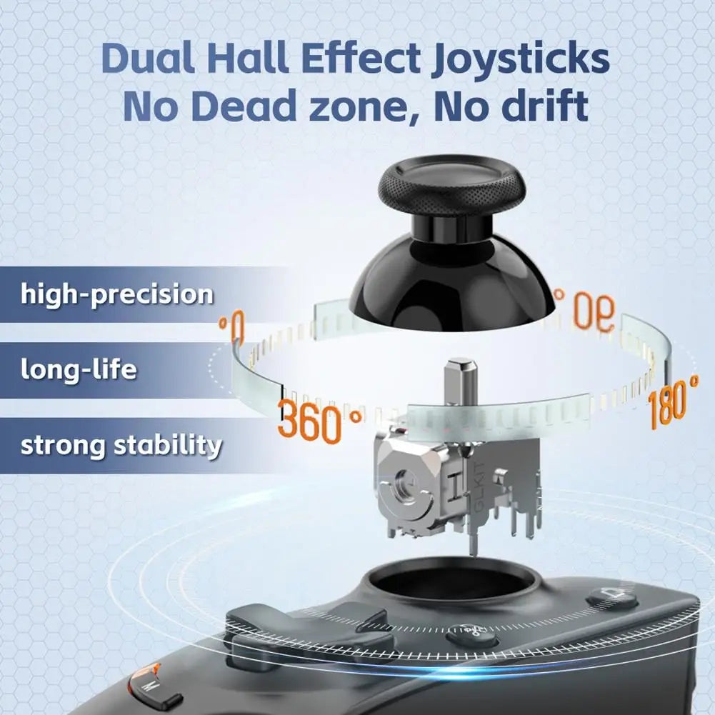 Manette de Jeu Mobile Extensible – Compatible iPhone / Android / PC – Connexion Sans Fil & USB-C Plug